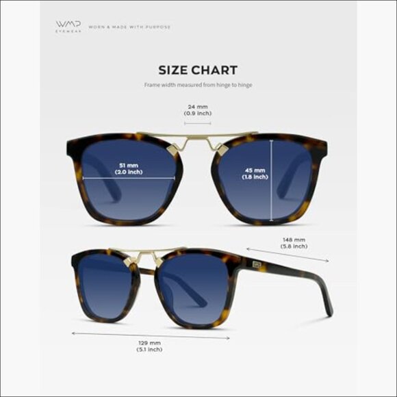 Oversized Square Polarized Sunglasses with Acetate Frame and Metal Bridge main image 6